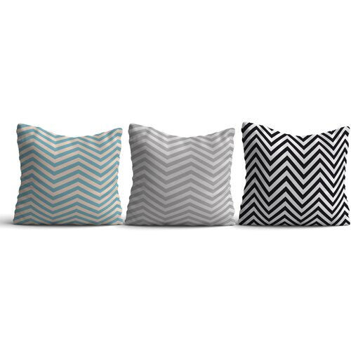Opviq set 3 jastučnice 43x43cm Šareni Cene