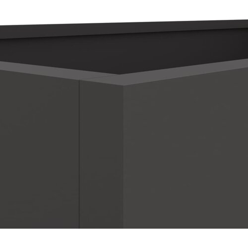  Sadilica crna 62 x 40 x 39 cm od čelika Slike