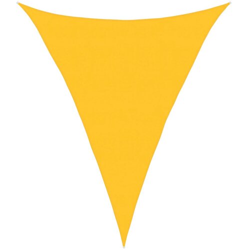 vidaXL Senčno jadro 160 g/m&sup2; rumeno 5x7x7 m HDPE, (21228962) Cene