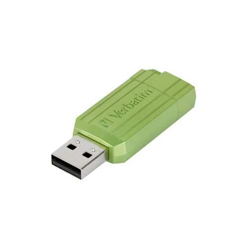 Verbatim USB DRIVE 2.0 PINSTRIPE USB stick 32 GB eukaliptus, zelena 49958 USB 2.0 Slike