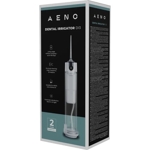  Dental Irrigator with Magnetic nozzles: 3.7V, 8W, 2500mAh, 240ML Cene