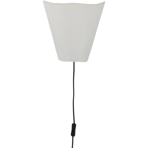 Bloomingville Bijela zidna lampa s utikačem Janese &amp;ndash; Slike