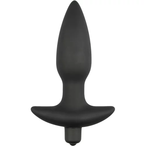 EasyToys - Anal Collection Vibracijski analni čep, črn