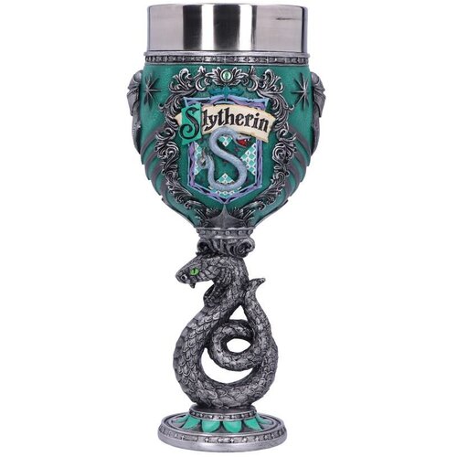 Nemesis Now HARRY POTTER SLYTHERIN zbirateljski kelih 19,5cm, (20447885) Slike