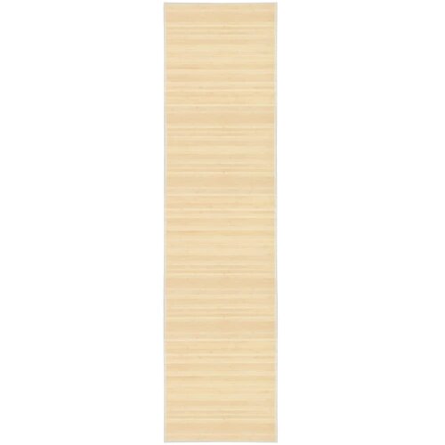  Tepih od bambusa 80 x 300 cm prirodna boja Cene