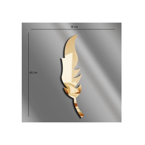 Wallxpert dekorativno ogledalo Ozgl524 gold Slike