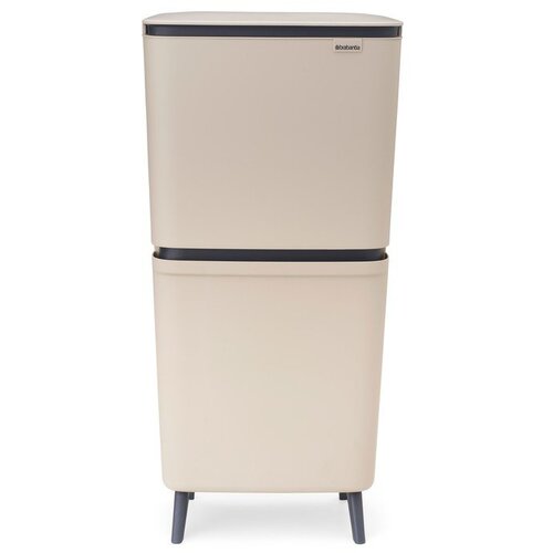 Brabantia Bež plastičen ko&amp;scaron; za smeti 25+10+10 l za ločevanje odpadkov SortUp Recycle Hi &amp;ndash; Slike