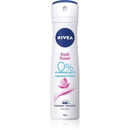 Nivea Fresh Flower 48h deodorant v spreju 150 ml za ženske Cene