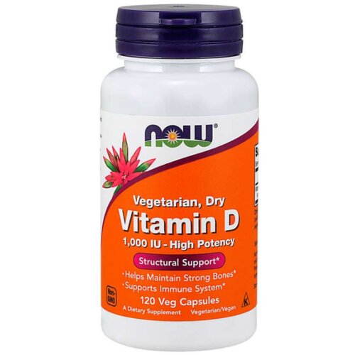 Now Foods Vitamin D 1000 IU 120 kaps. Cijene