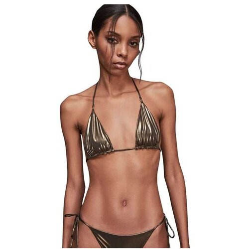 Patrizia Pepe zlatni bikini top Cene