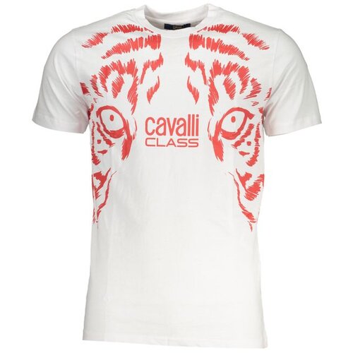 Cavalli Class Muška Bijela Majica Kratkih Rukava Cene