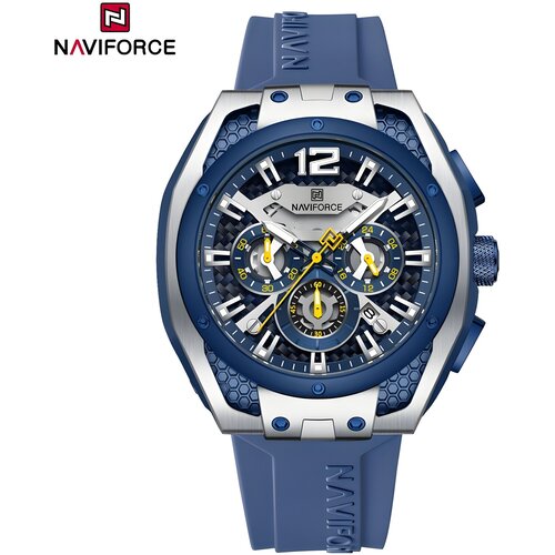 Naviforce Sat MA-38608 - Plava / Srebrna Cene