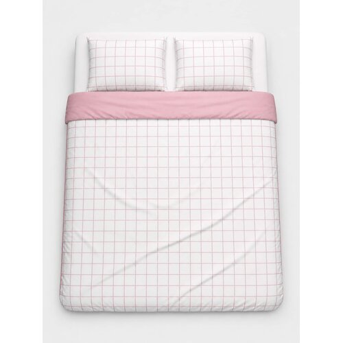 Sinsay Dvostruki komplet posteljine na karirani uzorak Slike
