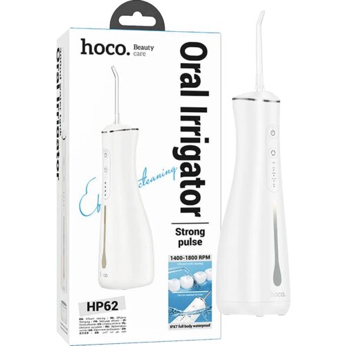 Hoco. Aparat za oralnu higijenu HP62, Bijeli Slike