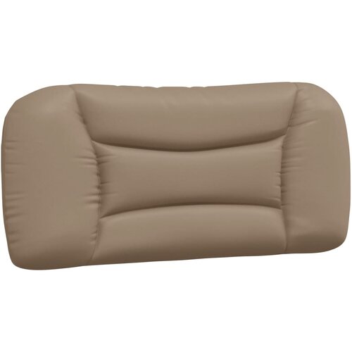 VidaXL Jastuk za uzglavlje boja cappuccina 80 cm od umjetne kože Slike