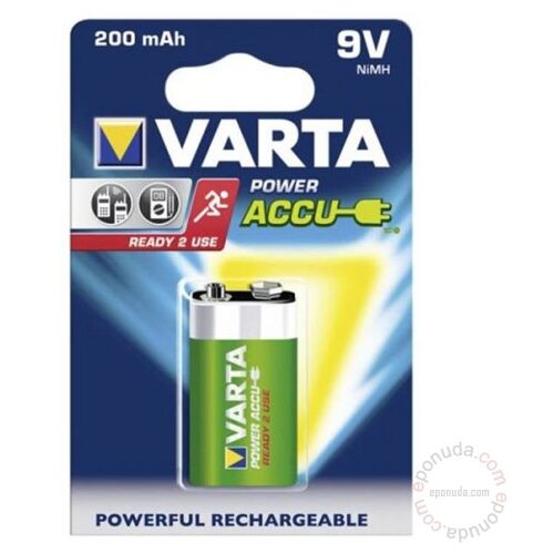 Varta E 9V 200mAh Ready2Use punjiva baterija Cene
