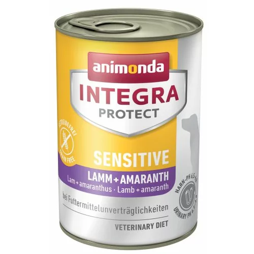 Animonda Integra Protect Pas Adult Sensitive Janjetina i Amarant, 400 g