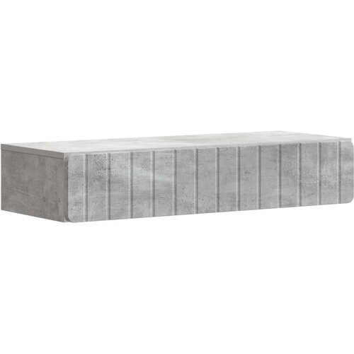 Stolna montirana na zid Betonska siva 87 5 x 34 5 x 17 cm Cene