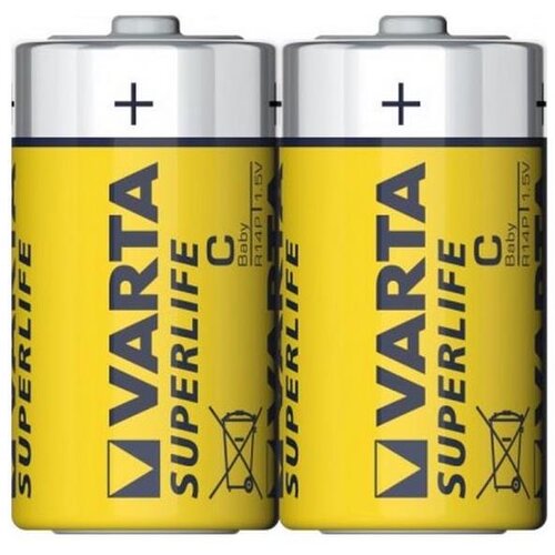 Varta 2014 - 2 kom cink-ugljenična baterija SUPERLIFE C 1,5V Cene