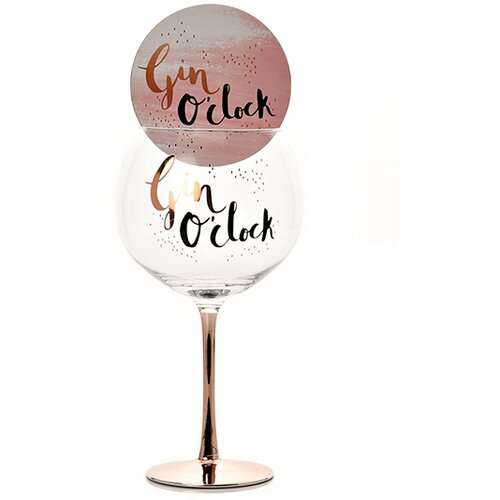Widdop &amp;amp; Co. Hotchpotch Luxe - Ča&amp;scaron;a za džin i podmetač - Hotchpotch Luxe, Gin O&amp;#039;Clock Slike