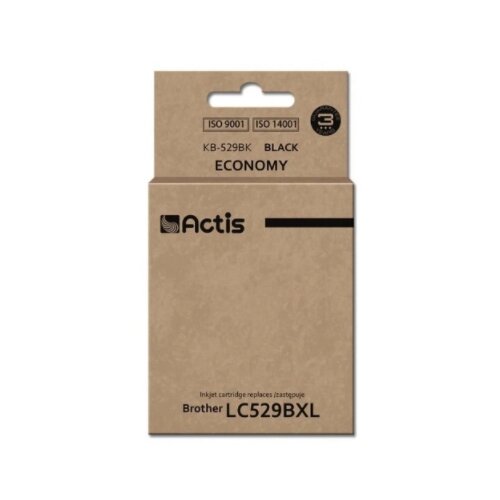Actis Črna Toner Kartu&amp;scaron;a za Brother KB-529Bk (Kompatibilna z LC529Bk), (21825749) Slike