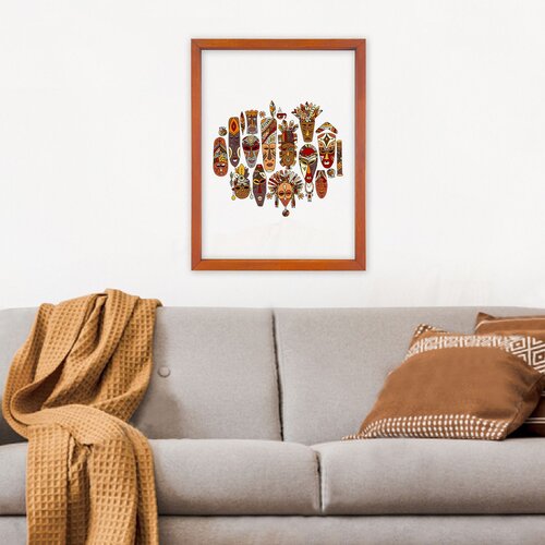 Wallity CAM658381918 multicolor decorative framed painting Cene