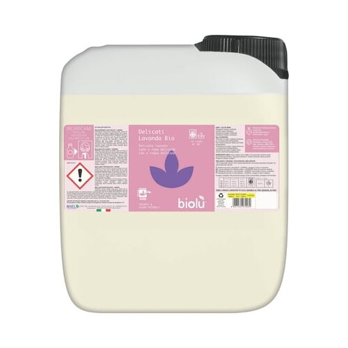 Biolu Detergent za volno in občutljive tkanine - sivka sensitive - 5 l Slike