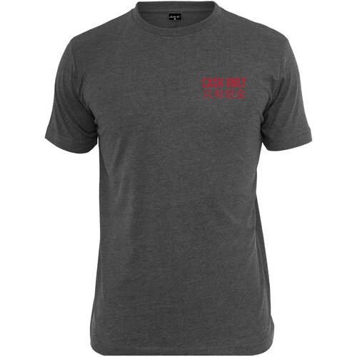 MT Men Men's T-shirt Cash Only - grey Cene