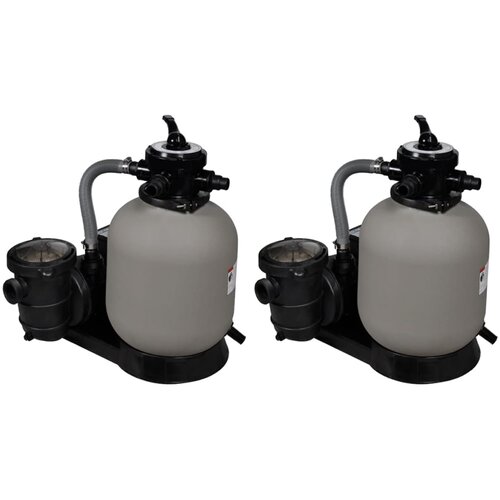  Crpke s pje&scaron;čanim filtrom 2 kom 600 W 17 000 L/h Cijene