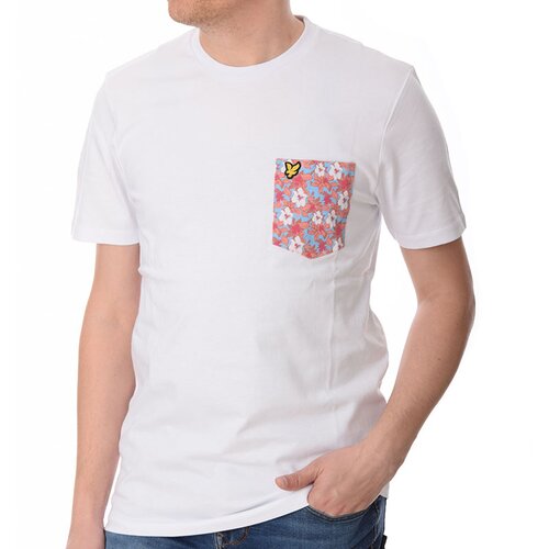 Lyle and Scott lyle&scott muška majica floral print pocket t-shirt Slike
