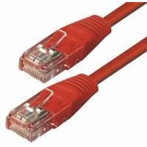 NaviaTec Cat5e UTP Patch Cable 15m red Cene
