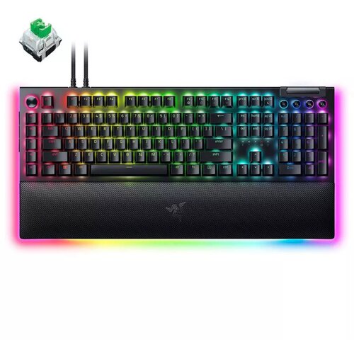 Razer blackwidow V4 pro - green switch mechanical keyboard RZ03-04680100-R3M1 Slike