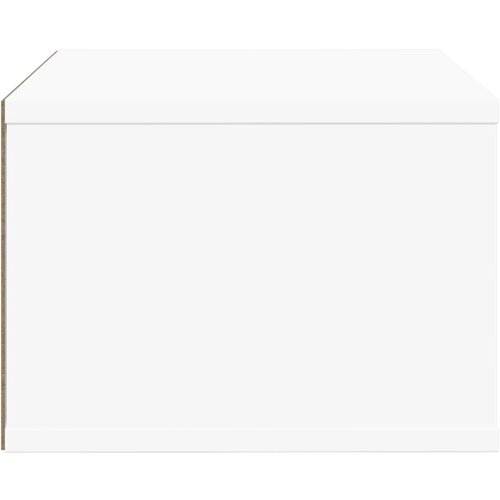  Stalak za pisač bijeli 40x32x22,5 cm od konstruiranog drva Slike