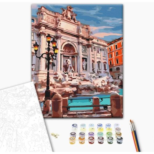  Slika za samostalno slikanje - Trevi Fountain 40x50 Cijene