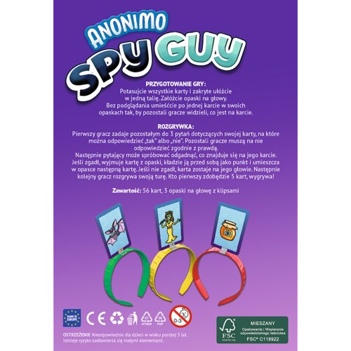  &amp;Scaron;pijun Anonimo Trefl 02692 igra Slike