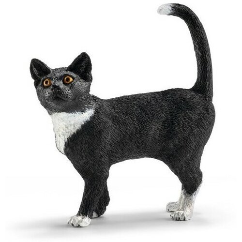 Schleich živalska figura muca domača črna 13770 Cene