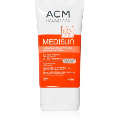 Acm Medisun mineralna vlažilna tonirana krema SPF 50+ odtenek Light Tint 40 ml Cene