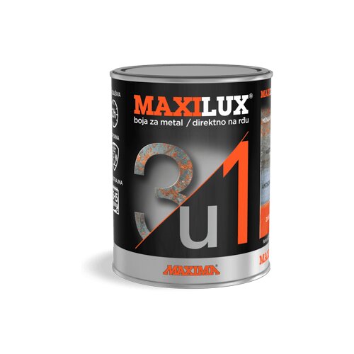 Maxima maxilux 3U1 imt crvena (RAL3020) 750ml Cene