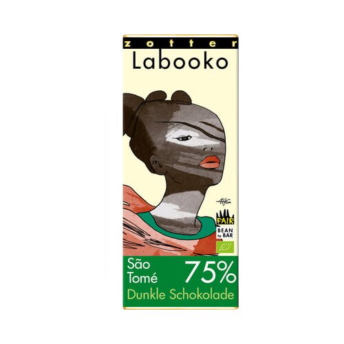 Zotter Schokoladen Bio Labooko 75% Sao Tomé Cene