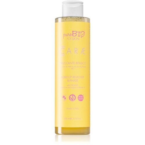 puroBIO cosmetics Make-up Remover dvofazni odstranjevalec make-upa 200 ml Cene