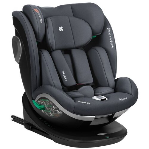 Kikka Boo auto sedi&amp;scaron;te 40-150 cm I-Drive I-SIZE ISOFIX Dark Grey Slike