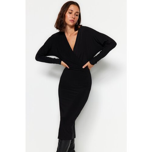 Trendyol Dress - Black - Bodycon Cene