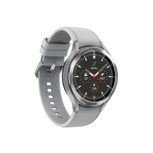 Samsung SAT pametni, R895F, 1.4&amp;quot;, vodootporan,4G LTE,WiFi,BT,361 mAh - R895F Watch 4 Classic 46mm, Sivi Slike