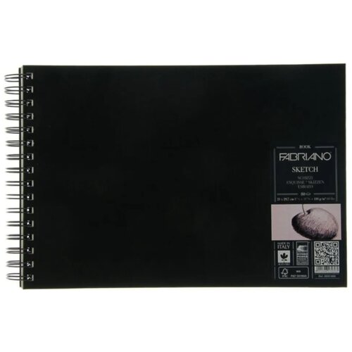  Sketch Book, blok za skiciranje sa spiralom, A4, 110g, 80 lista, Fabriano Cene