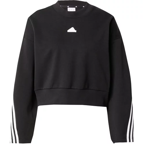 ADIDAS SPORTSWEAR Sportska sweater majica 'Future Icons 3' crna / bijela