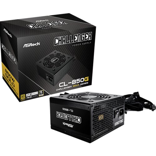 AsRock PSU 850W Gold Challenge80PLUS,120mm fan,ATX 3.1PCIe 5.1 Cijene