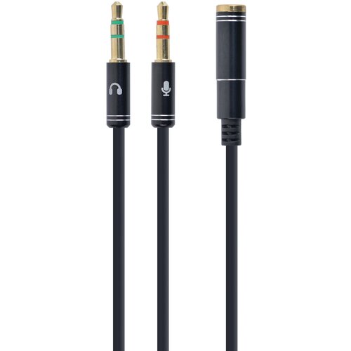 Gembird Audio adapter 3.5mm 2xM na F 4pin Slike