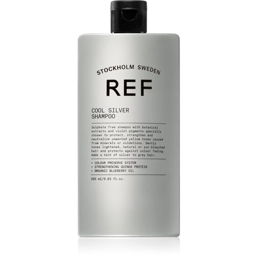 REF Cool Silver Shampoo srebrni &amp;scaron;ampon za nevtralizacijo rumenih odtenkov 285 ml Slike