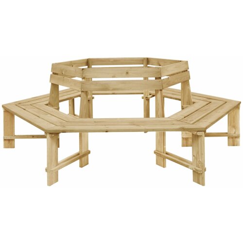vidaXL Vrtna klop 240 cm impregnirana borovina Cene