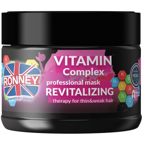 RONNEY maska za revitalizaciju tanke kose Vitamin Complex 300ml Slike